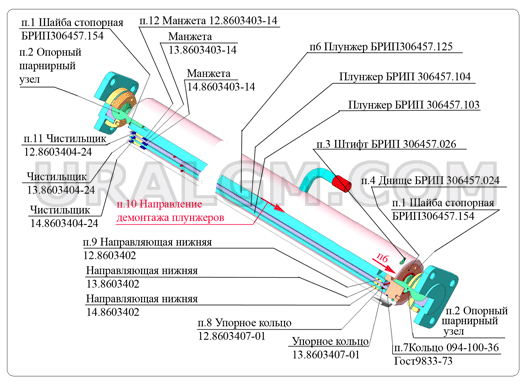 Клапан ограничения подъема кузова КаМАЗ Авто Союз 88 5511-8614010